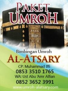 Read more about the article Bimbingan Umroh Al Atsary