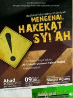 Dauroh ILmiyyah ” Mengenal Hakekat Syiah ” 04/05/2014