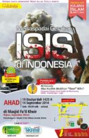 Kajian Islam ILmiyyah ” Mewasdai Gerekan ISIS di Indonesia” 14/09/2014