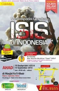 Read more about the article Kajian Islam ILmiyyah ” Mewasdai Gerekan ISIS di Indonesia” 14/09/2014