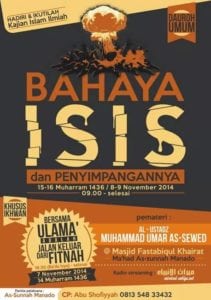 Read more about the article Kajian Islam ILmiyah ” Bahaya ISIS dan Penyimpangannya ” 08/11/2014