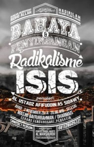 Read more about the article Hadirilah Kajian Islam Ilmiah ” Bahaya dan Penyimpangan Radikalisme ISIS ” 02/11/2014