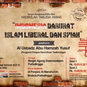 Tablig Akbar “Indonesia Darurat Islam Liberial dan Syiah” 20/03/2016