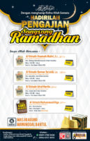hadirilah pengajian :  *Songsong Ramadhan*06/05.